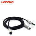 Transmisor de temperatura y humedad sinterizado Cable de cubierta protectora de acero inoxidable de acero inoxidable para sht1x